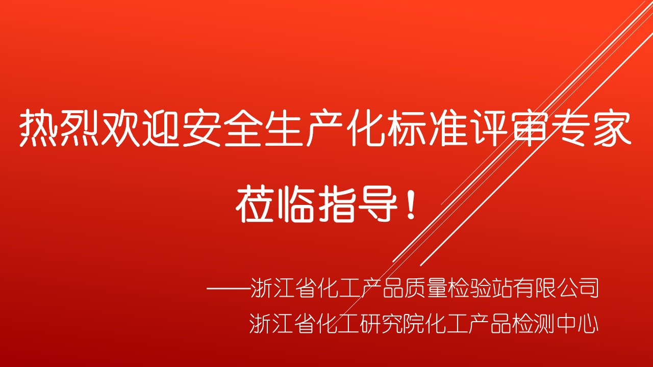浙化检测顺利通过安全生产标准化评审